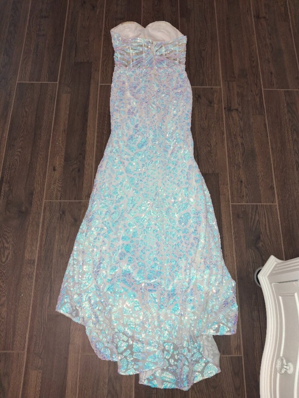 Iridescent Prom Dress Camille La Vie